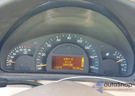 2002 Mercedes-Benz C 240 from USA, damaged, VIN WDBRF61J42E005710